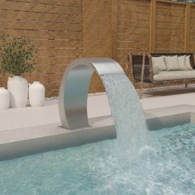 Pool Fountain Silver Stainless steel 304 Medium Decorative Inlays